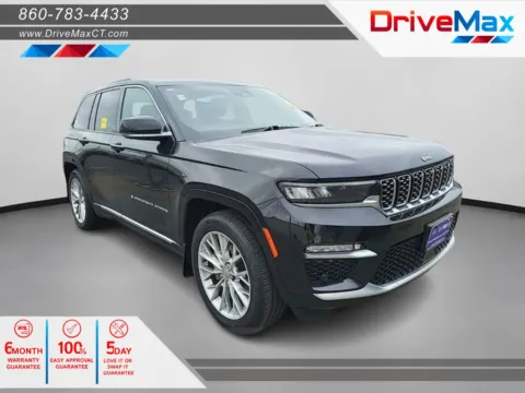 Black 2022 Jeep Grand Cherokee All New Summit Sport Utility 4D for sale in Manchester, CT