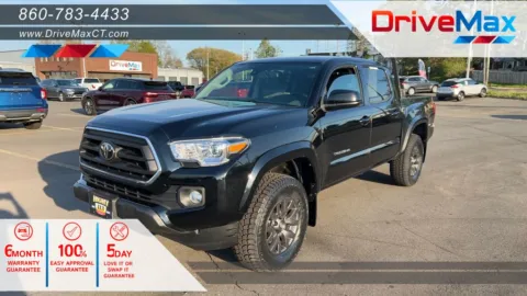 Black 2020 Toyota Tacoma Double Cab SR5 Pickup 4D 5 ft for sale in Manchester, CT