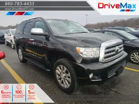 Black 2016 Toyota Sequoia Limited Sport Utility 4D for sale in Manchester, CT