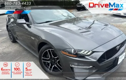 Gray 2018 Ford Mustang GT Coupe 2D for sale in Manchester, CT