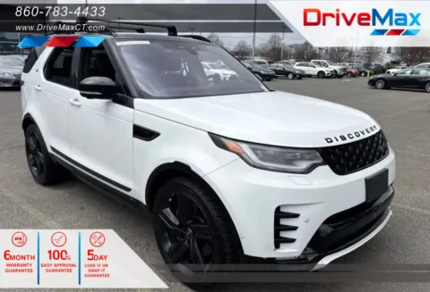 White 2021 Land Rover Discovery P360 HSE R Dynamic Sport Utility 4D for sale in Manchester, CT