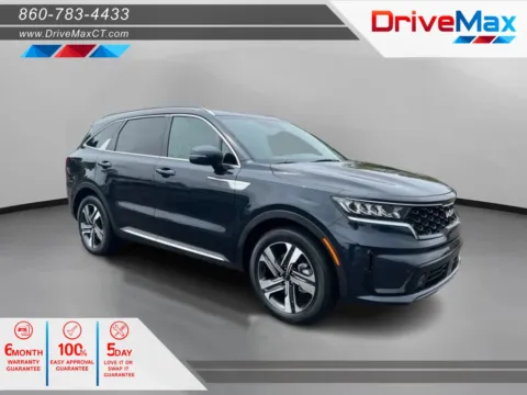Black 2024 Kia Sorento Hybrid EX Sport Utility 4D for sale in Manchester, CT