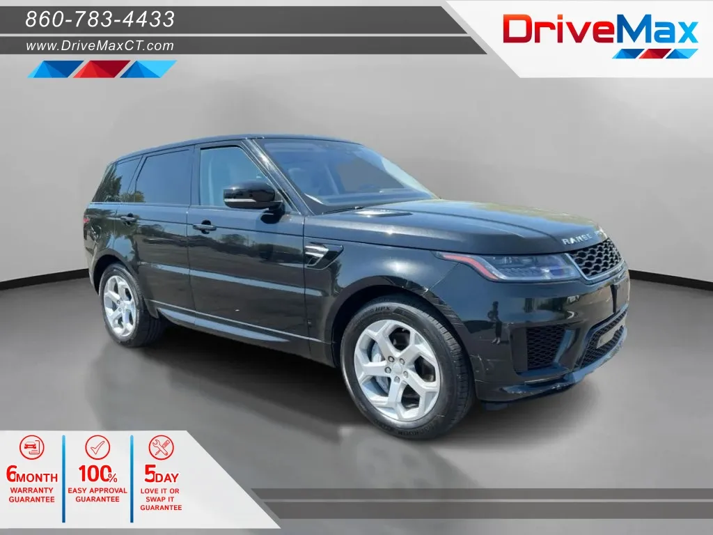 Black 2020 Land Rover Range Rover Sport HSE Sport Utility 4D for sale in Manchester, CT