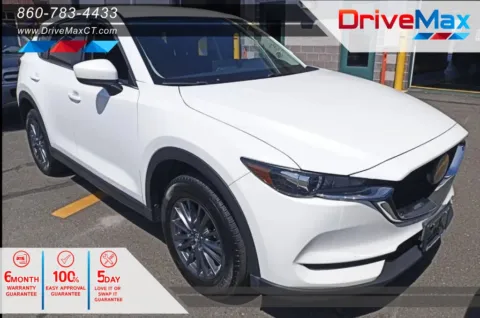 White 2021 MAZDA CX-5 Touring Sport Utility 4D for sale in Manchester, CT