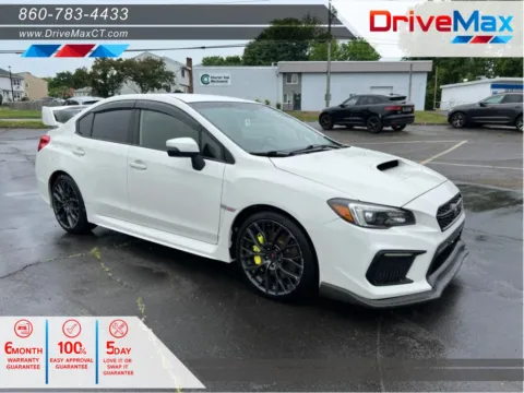 White 2019 Subaru WRX STI Sedan 4D for sale in Manchester, CT