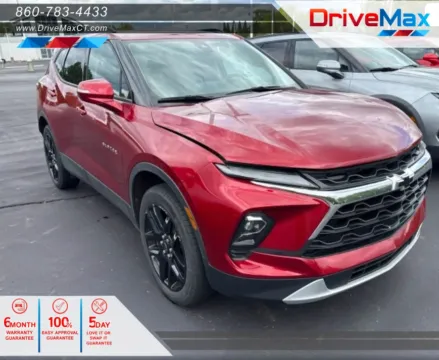 Red 2023 Chevrolet Blazer 3LT Sport Utility 4D for sale in Manchester, CT