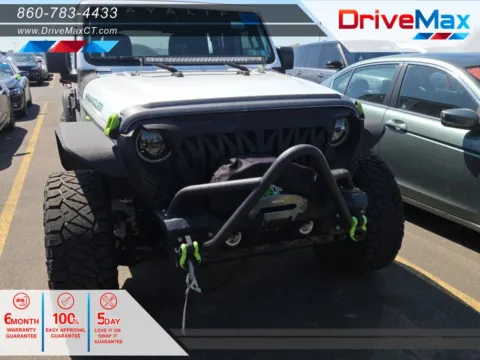 White 2018 Jeep Wrangler Unlimited All New Sport SUV 4D for sale in Manchester, CT