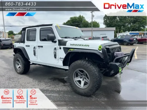 White 2018 Jeep Wrangler Unlimited All New Sport SUV 4D for sale in Manchester, CT