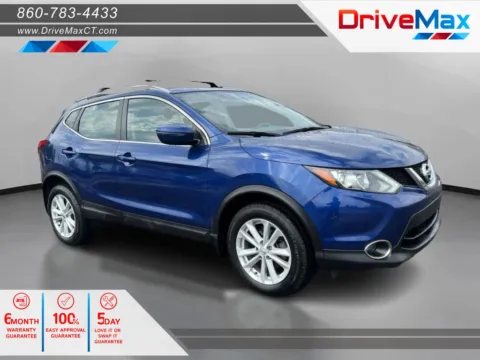 Blue 2017 Nissan Rogue Sport SV Sport Utility 4D for sale in Manchester, CT
