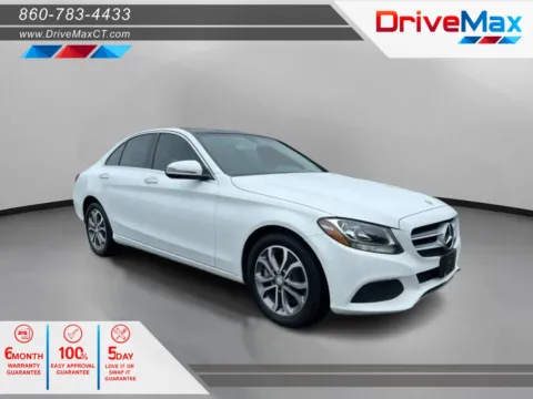 White 2016 Mercedes-Benz C-Class C 300 4MATIC Sedan 4D for sale in Manchester, CT