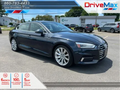 Blue 2018 Audi A5 Premium Sedan 4D for sale in Manchester, CT