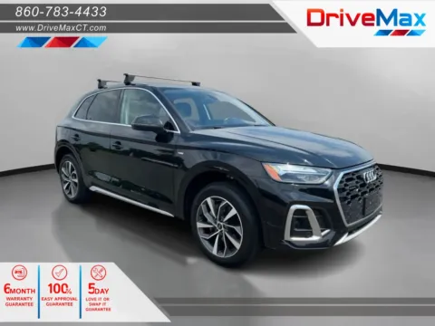 Black 2024 Audi Q5 45 TFSI S line Premium Plus Sport Utility 4D for sale in Manchester, CT