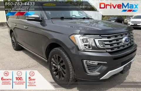 Black 2019 Ford Expedition MAX Limited Sport Utility 4D for sale in Manchester, CT