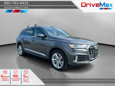Gray 2023 Audi Q7 45 TFSI Premium Sport Utility 4D for sale in Manchester, CT