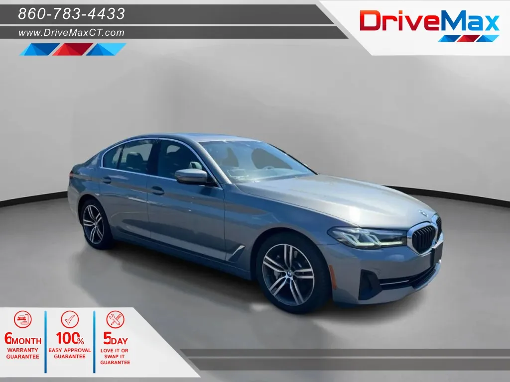 Gray 2023 BMW 5 Series 530i xDrive Sedan 4D for sale in Manchester, CT