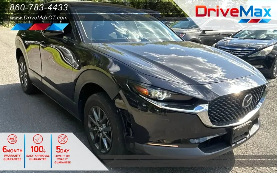 Black 2023 MAZDA CX-30 2.5 S Sport Utility 4D for sale in Manchester, CT