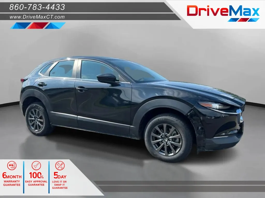 Black 2023 MAZDA CX-30 2.5 S Sport Utility 4D for sale in Manchester, CT