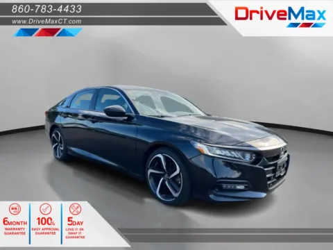 Black 2018 Honda Accord Sport Sedan 4D for sale in Manchester, CT
