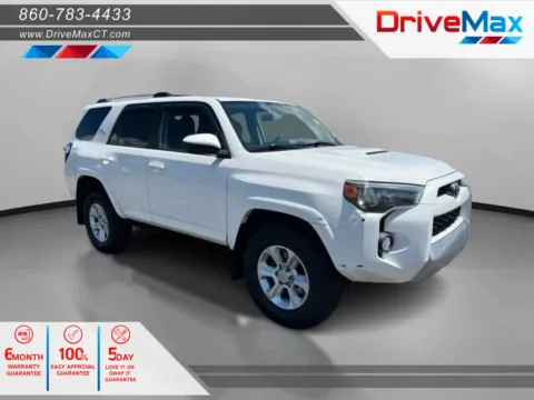 White 2018 Toyota 4Runner TRD Off-Road Sport Utility 4D for sale in Manchester, CT