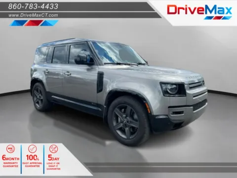 Silver 2021 Land Rover Defender 110 X-Dynamic HSE Sport Utility 4D for sale in Manchester, CT