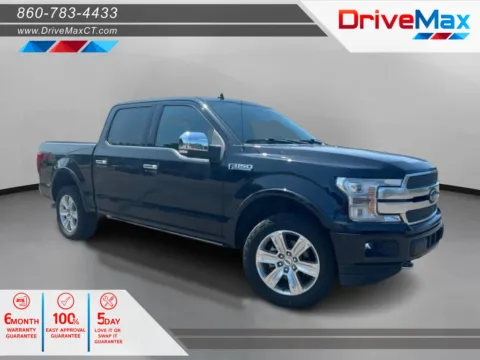 Black 2020 Ford F-150 SuperCrew Cab Platinum Pickup 4D 5 1/2 ft for sale in Manchester, CT