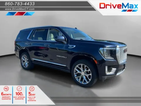 Black 2021 GMC Yukon Denali Sport Utility 4D for sale in Manchester, CT