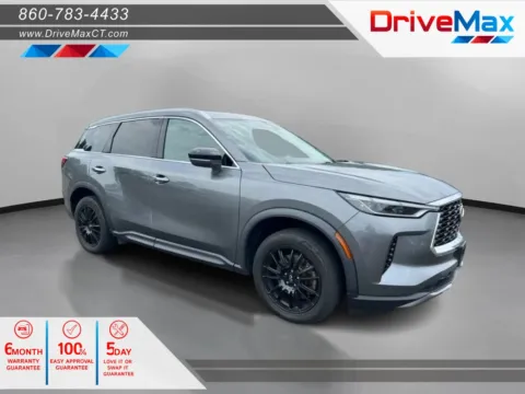Gray 2022 INFINITI QX60 LUXE Sport Utility 4D for sale in Manchester, CT