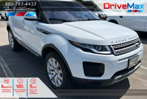 White 2018 Land Rover Range Rover Evoque SE Sport Utility 4D for sale in Manchester, CT