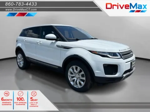 White 2018 Land Rover Range Rover Evoque SE Sport Utility 4D for sale in Manchester, CT