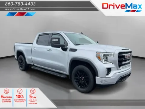 White 2021 GMC Sierra 1500 Crew Cab Elevation Pickup 4D 5 3/4 ft for sale in Manchester, CT