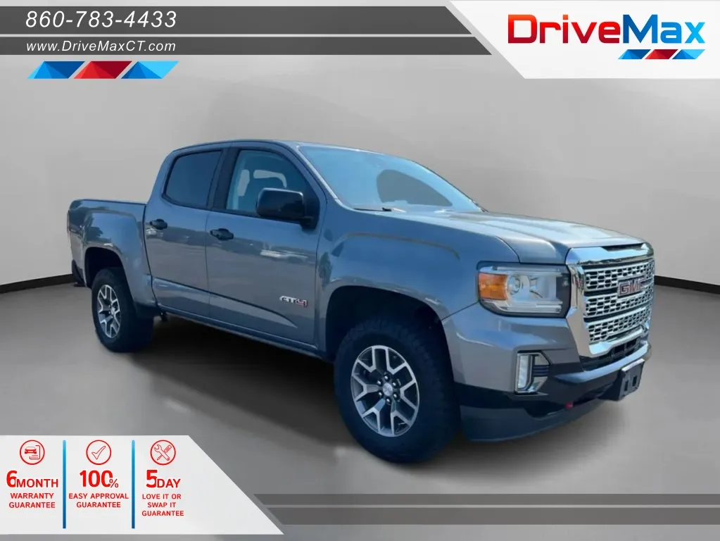 Gray 2021 GMC Canyon Crew Cab AT4 Pickup 4D 5 ft for sale in Manchester, CT