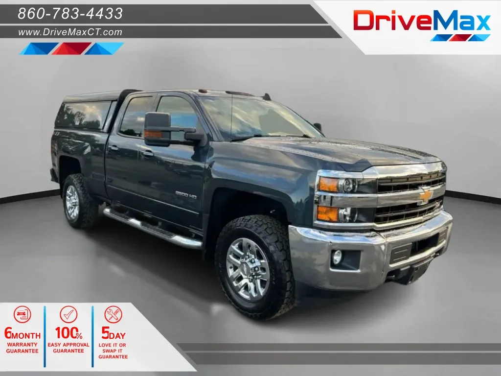 Gray 2019 Chevrolet Silverado 2500 HD Double Cab LT Pickup 4D 6 1/2 ft for sale in Manchester, CT