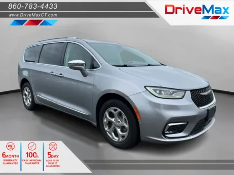 Gray 2021 Chrysler Pacifica Limited Minivan 4D for sale in Manchester, CT