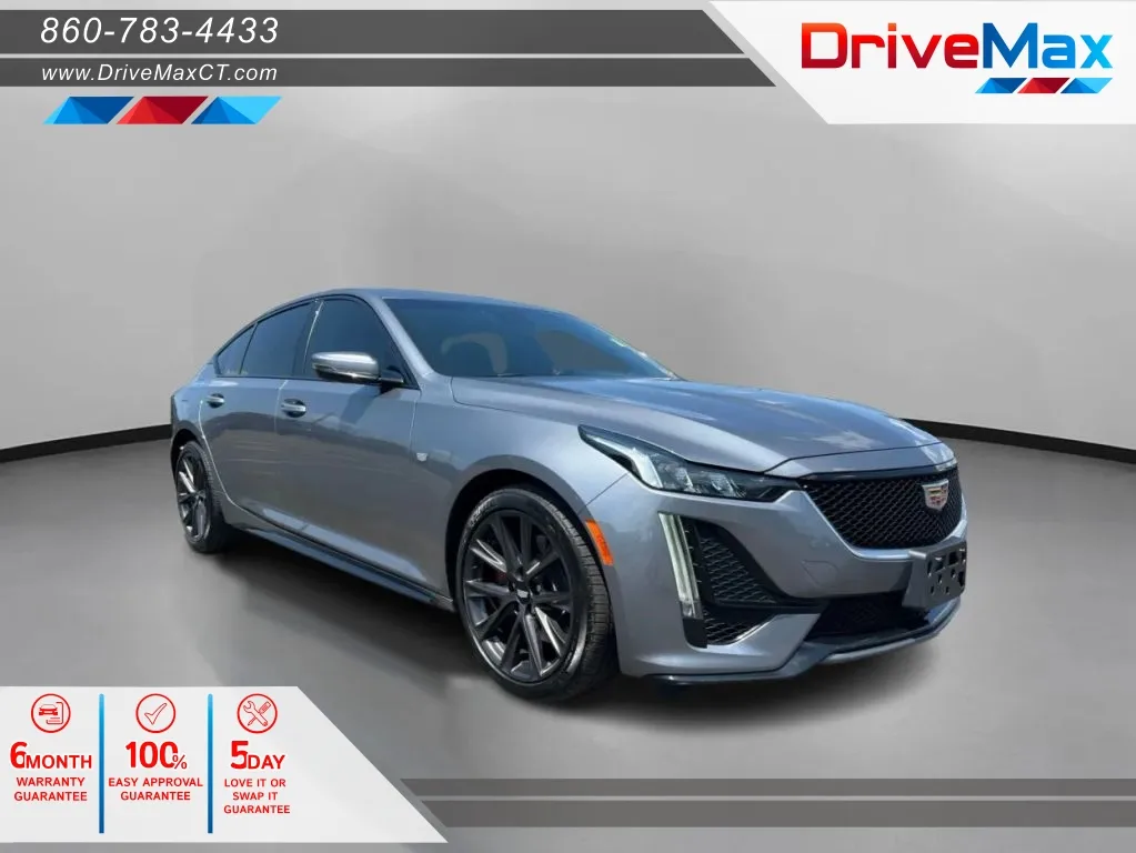 Gray 2020 Cadillac CT5 Sport Sedan 4D for sale in Manchester, CT