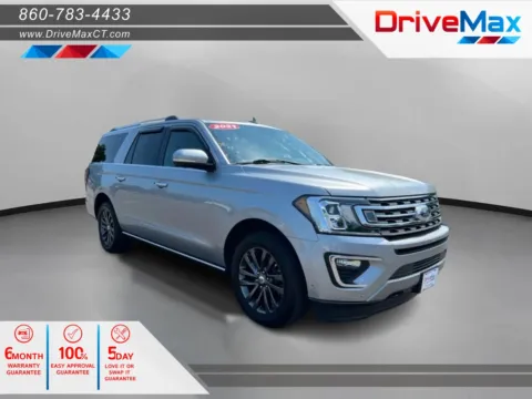 Silver 2021 Ford Expedition MAX Limited Sport Utility 4D for sale in Manchester, CT