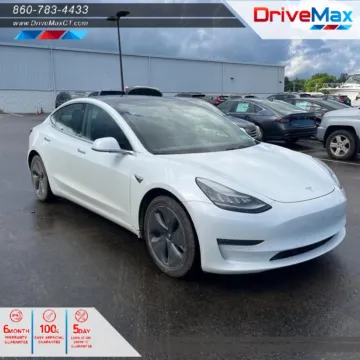 White 2019 Tesla Model 3 Long Range Sedan 4D for sale in Manchester, CT