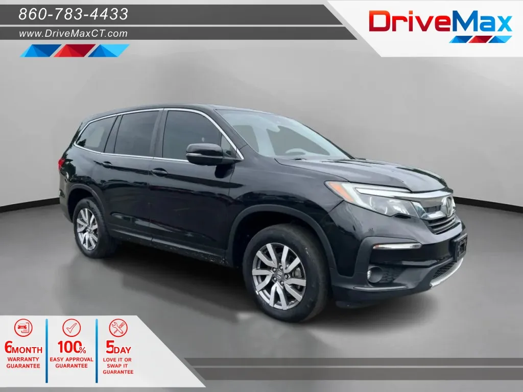 Black 2019 Honda Pilot EX-L Sport Utility 4D for sale in Manchester, CT