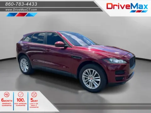 Red 2017 Jaguar F-PACE 35t Prestige Sport Utility 4D for sale in Manchester, CT
