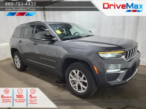 Gray 2022 Jeep Grand Cherokee All New Limited Sport Utility 4D for sale in Manchester, CT