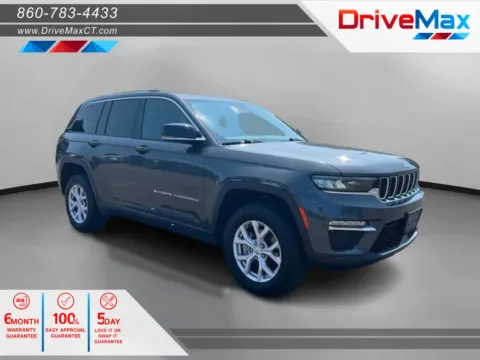 Gray 2022 Jeep Grand Cherokee All New Limited Sport Utility 4D for sale in Manchester, CT