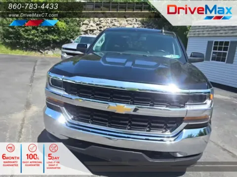 Black 2019 Chevrolet Silverado 1500 LD Double Cab LT Pickup 4D 6 1/2 ft for sale in Manchester, CT