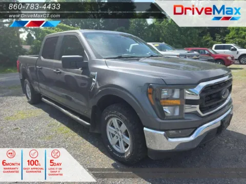 Gray 2023 Ford F-150 SuperCrew Cab XLT Pickup 4D 5 1/2 ft for sale in Manchester, CT