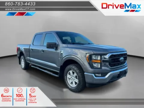 Gray 2023 Ford F-150 SuperCrew Cab XLT Pickup 4D 5 1/2 ft for sale in Manchester, CT