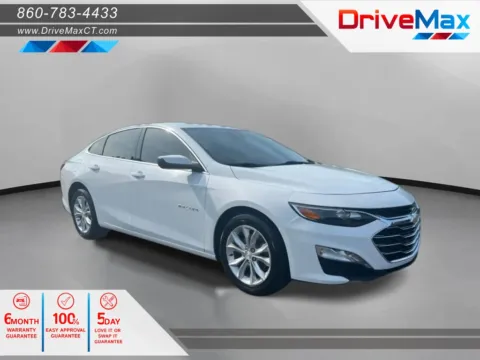 White 2024 Chevrolet Malibu 1LT Sedan 4D for sale in Manchester, CT