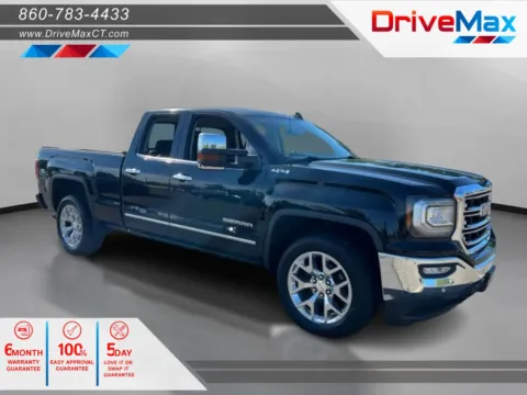 Black 2018 GMC Sierra 1500 Double Cab SLT Pickup 4D 6 1/2 ft for sale in Manchester, CT