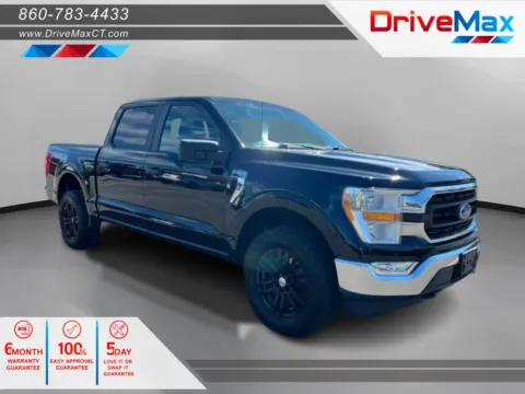 Black 2021 Ford F-150 SuperCrew Cab XLT Pickup 4D 5 1/2 ft for sale in Manchester, CT