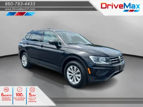 Black 2019 Volkswagen Tiguan 2.0T SE 4MOTION Sport Utility 4D for sale in Manchester, CT