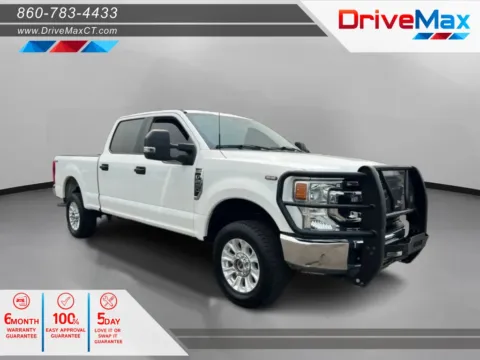 White 2022 Ford F250 Super Duty Crew Cab XL Pickup 4D 6 3/4 ft for sale in Manchester, CT