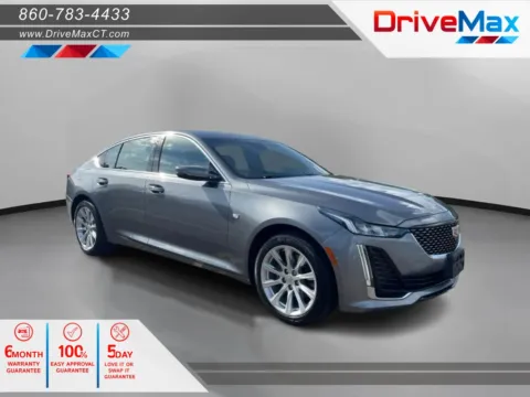 Gray 2020 Cadillac CT5 Luxury Sedan 4D for sale in Manchester, CT