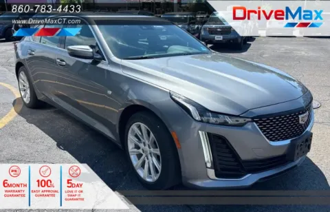 Gray 2020 Cadillac CT5 Luxury Sedan 4D for sale in Manchester, CT